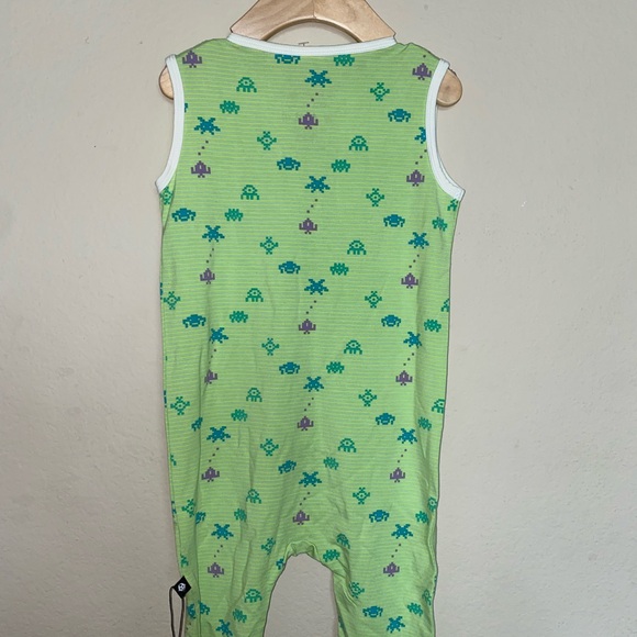 Sweet Bamboo 2T green soft bamboo onesie - Picture 8 of 8